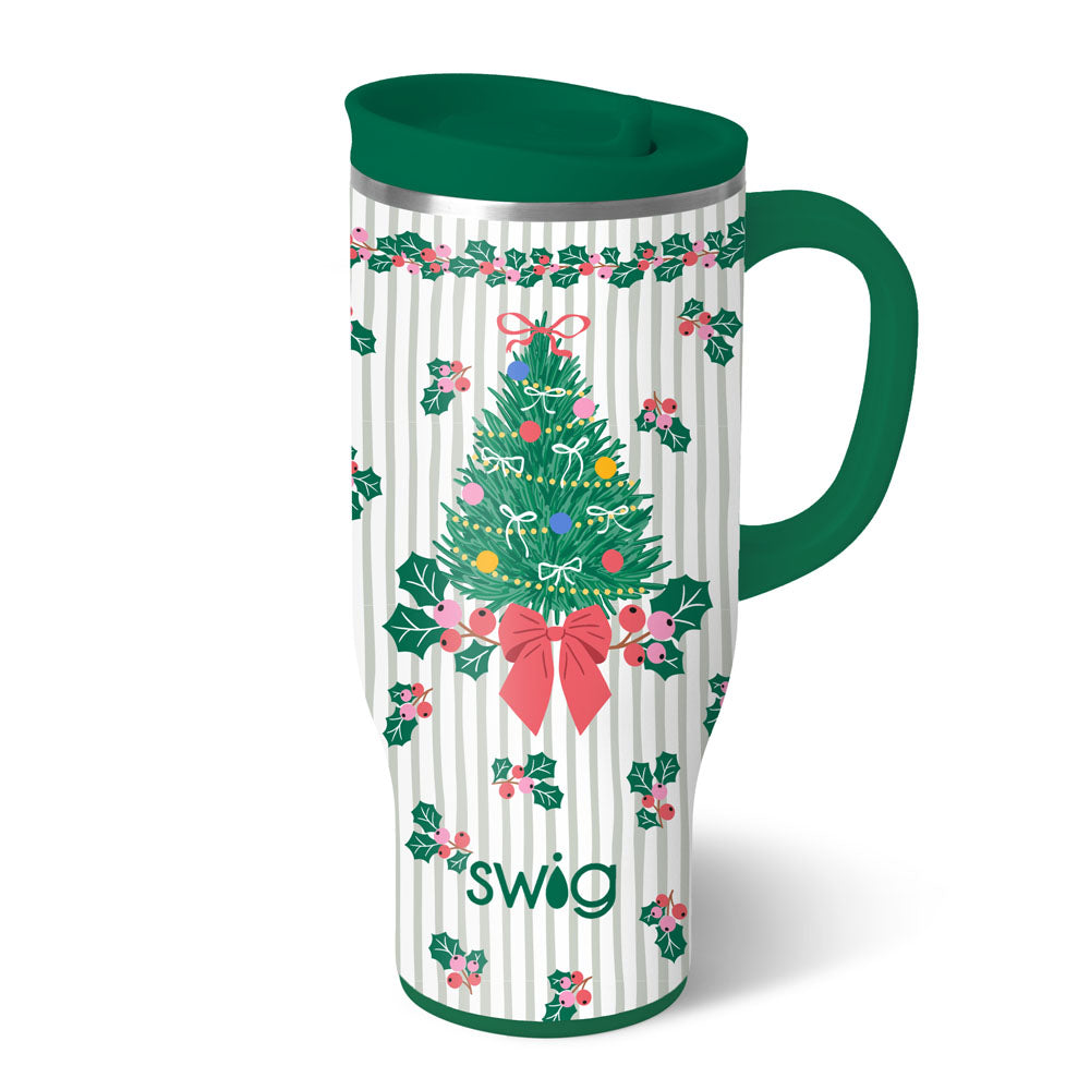 Swig Travel Mug Trim the Tree 24oz Leakproof