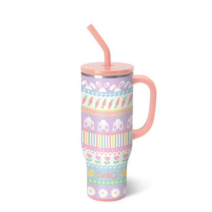 MEGA MUG HOLIDAY W/ HANDLE LID STRAW