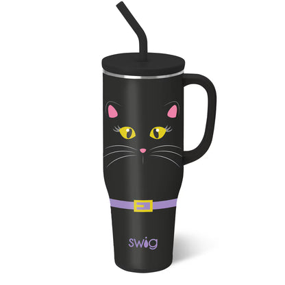 MEGA MUG W/ HANDLE LID STRAW (Multiple Patterns)
