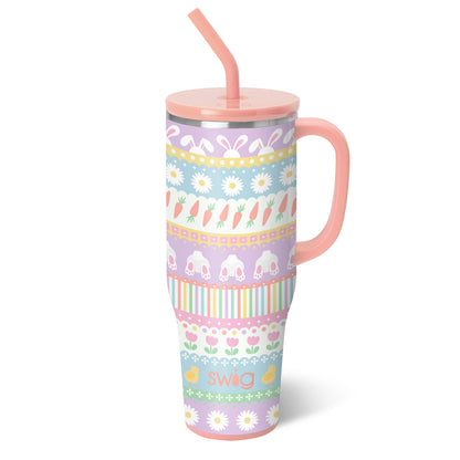 MEGA MUG HOLIDAY W/ HANDLE LID STRAW