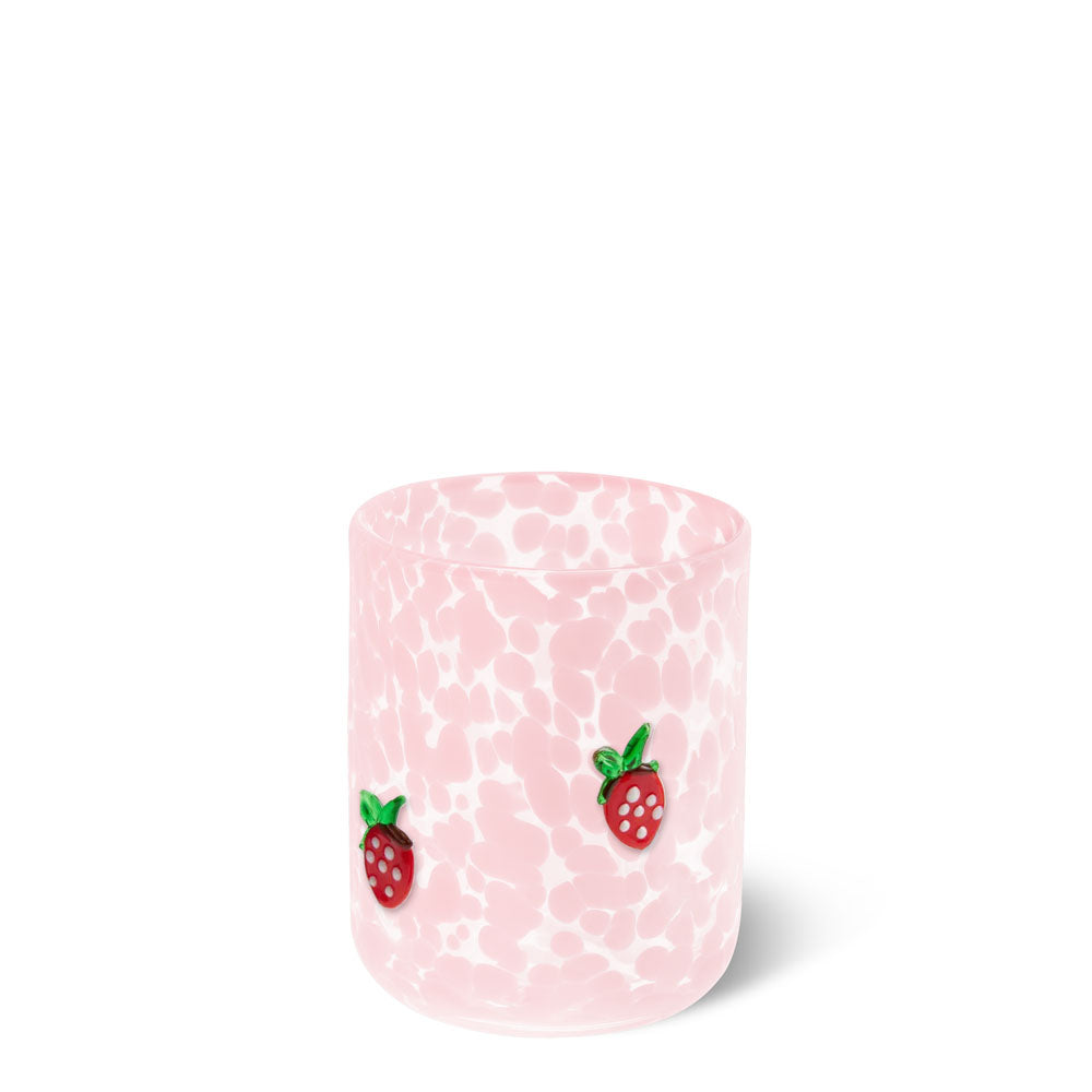 strawberry icon glass