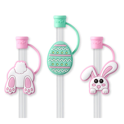STRAW TOPPER HOLIDAY 3PC SET