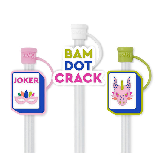 Mahjong Straw Toppers