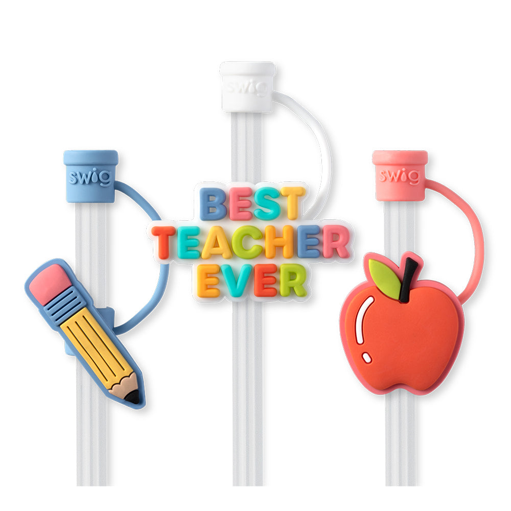 STRAW TOPPER 3PC SET
