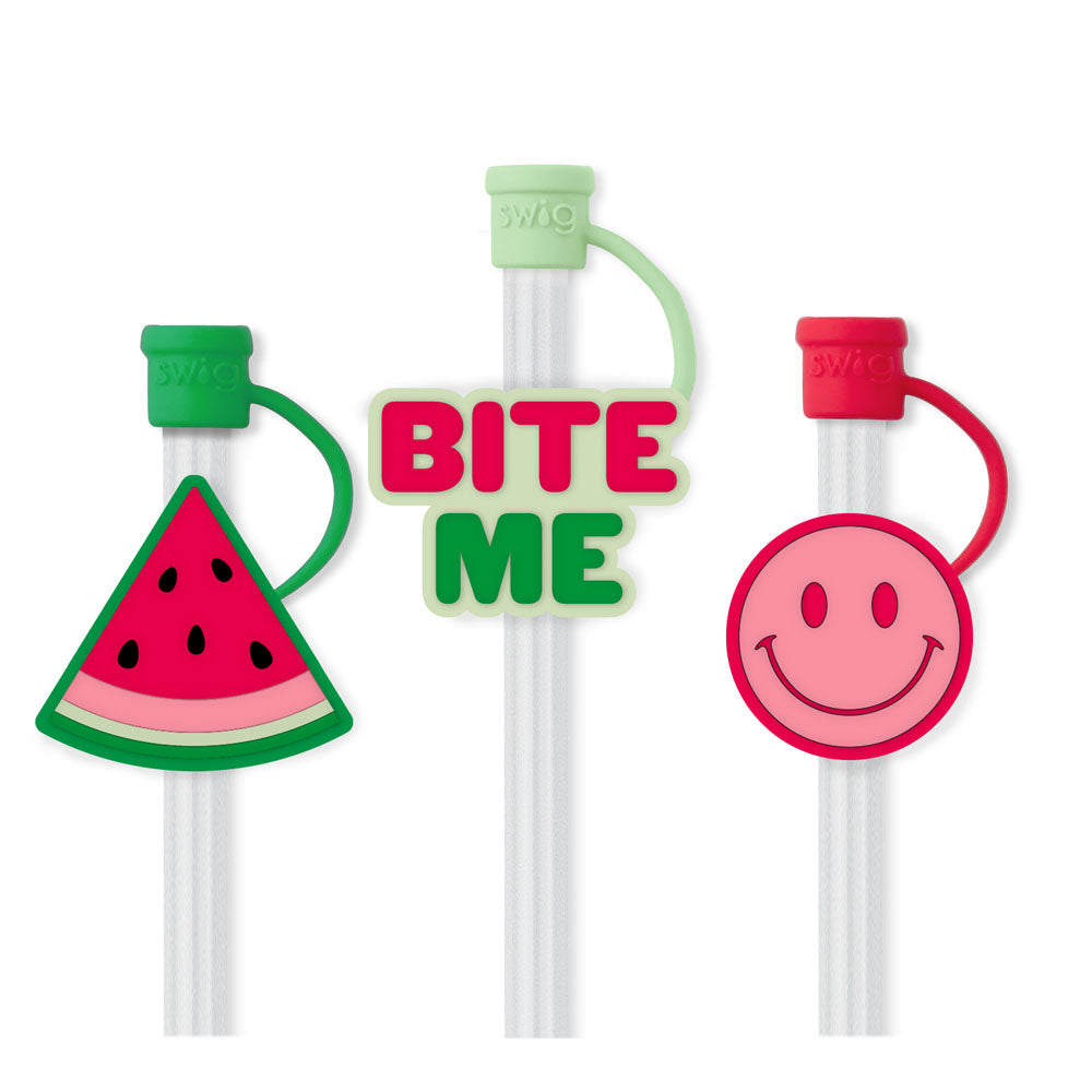 STRAW TOPPER 3PC SET