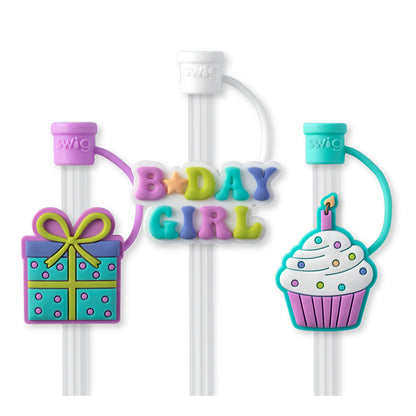 STRAW TOPPER 3PC SET