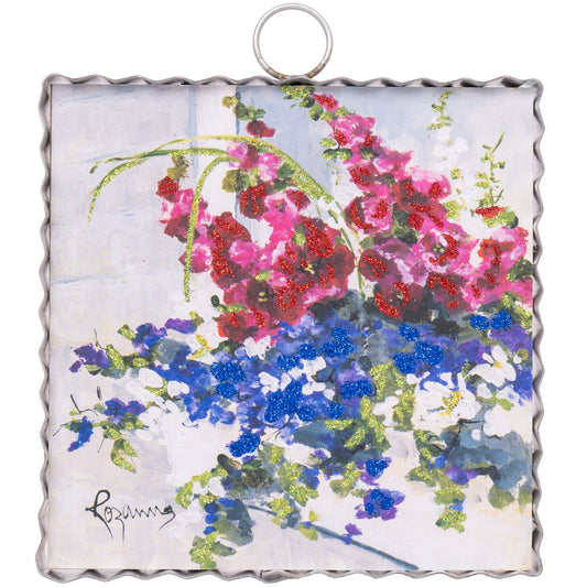 Round Top Print Mini Window Box