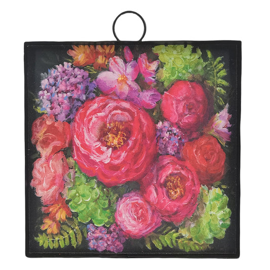 Round Top Print Mini Kim's Flowers