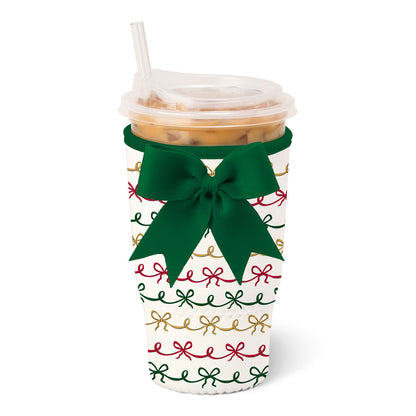 COOLIE ICED CUP HOLIDAY LARGE KOOZIE (Different Patterns)
