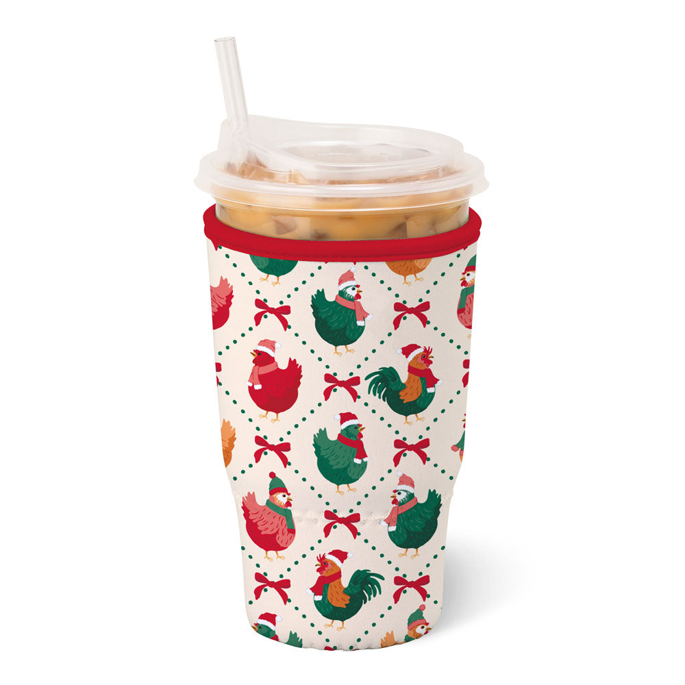 Swig Coolie Iced Cup Christmas Coop LARGE KOOZIE