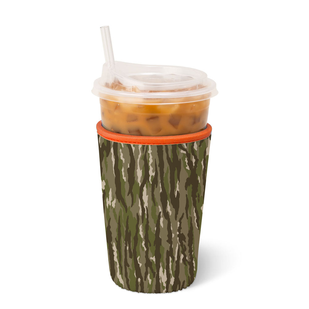 Swig Coolie Iced Cup Woodland Camo MEDIUM KOOZIE