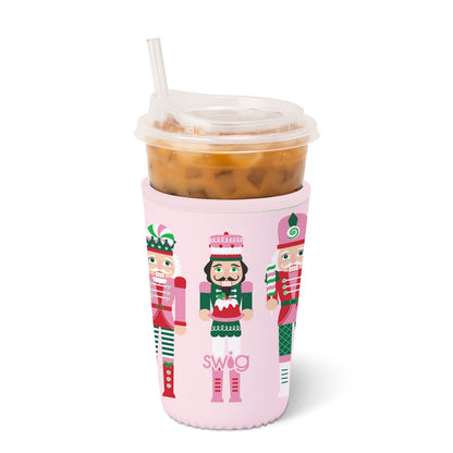 COOLIE ICED CUP HOLIDAY MEDIUM KOOZIE (Multiple Patterns)