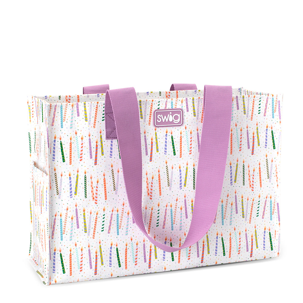 GIFT BAG HOLIDAY REUSABLE (Multiple Patterns)
