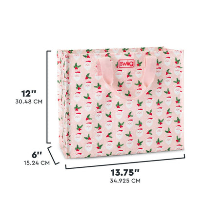 GIFT BAG HOLIDAY REUSABLE (Multiple Patterns)
