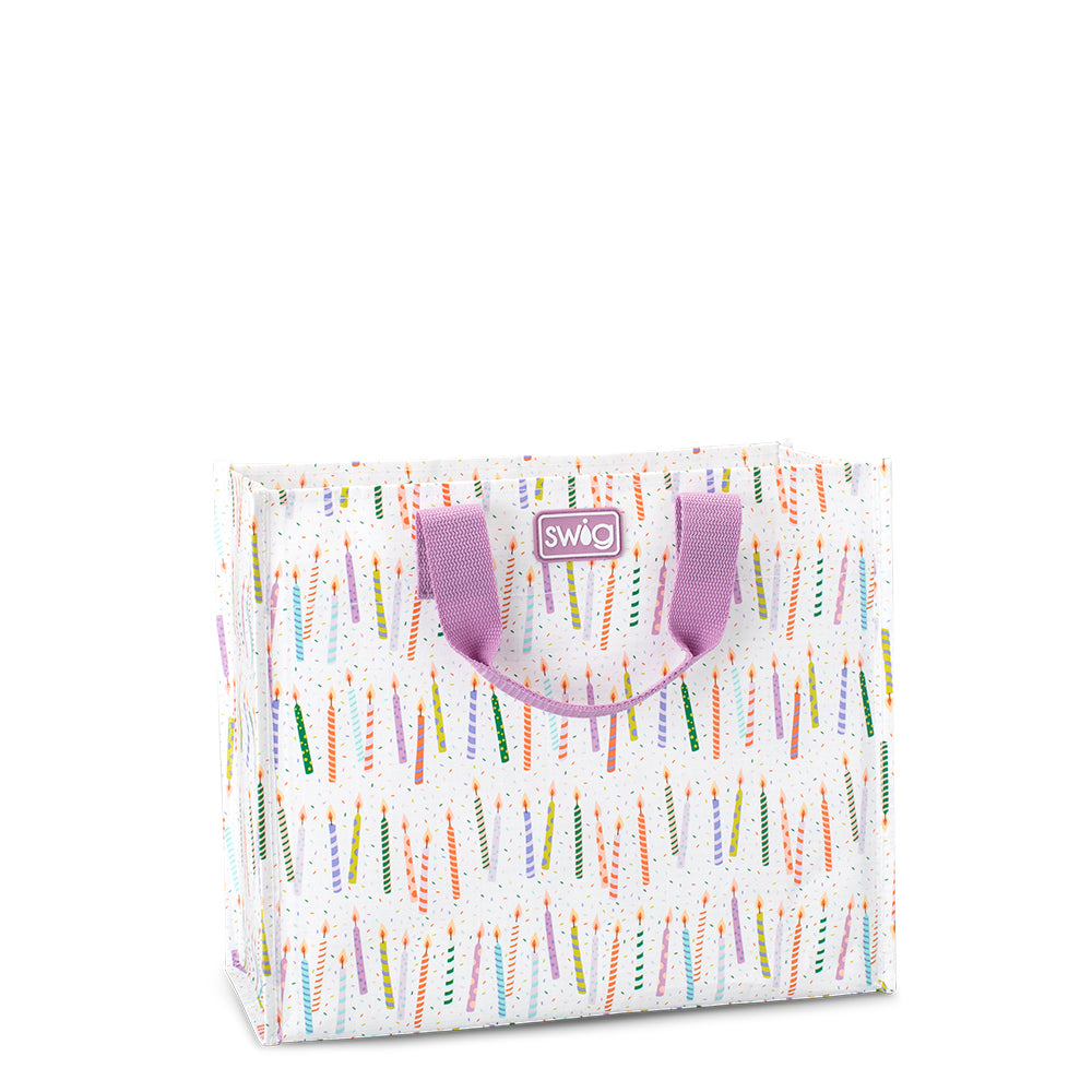 GIFT BAG HOLIDAY REUSABLE (Multiple Patterns)