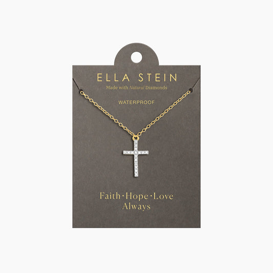 Necklace Believe Cross Pendant Waterproof