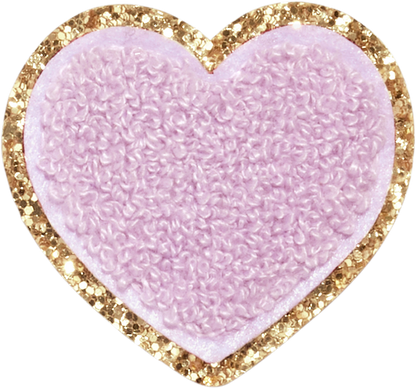 PATCH HEART GLITTER