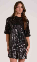 Dress Crew Neck Short Sleeve