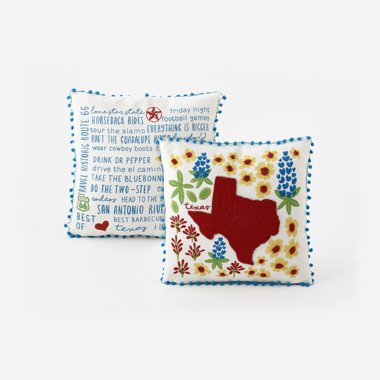 Pillow Texas in Bloom