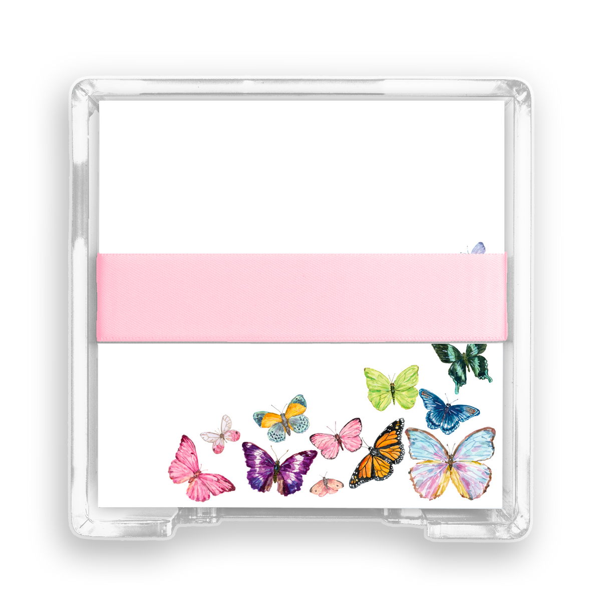 Desk Set Butterflies Square