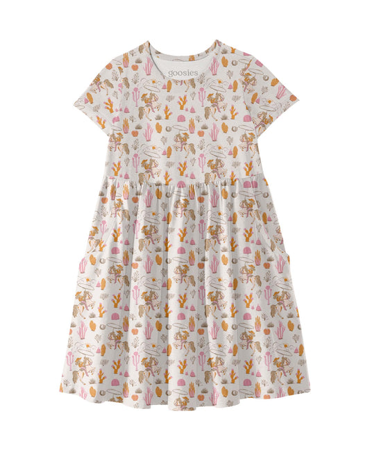Goosies Dress Short Sleeve Pocket (Two Patterns)