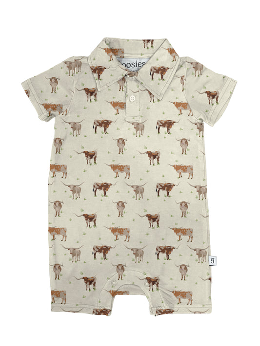 Baby Romper Polo SS