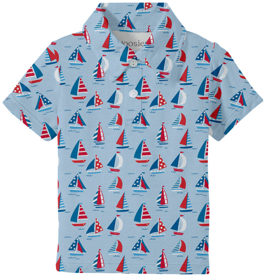 Goosies Shirt Polo SS Sail Away