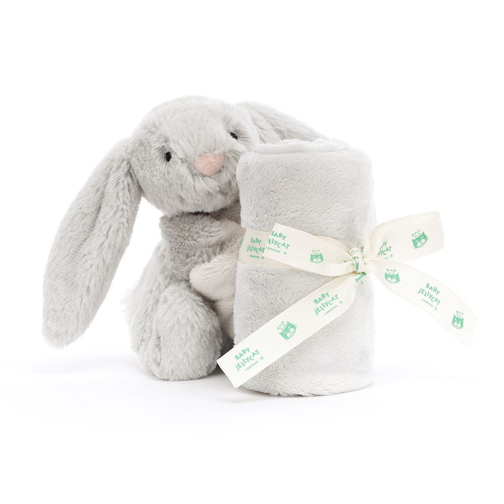 (JellyCat) Soother Bunny Silver Bashful