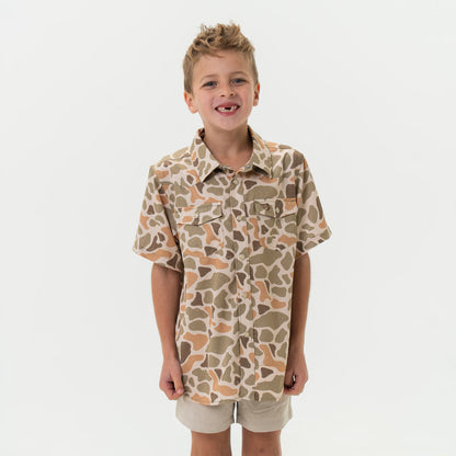 BURLEBO WESTERN YOUTH PERFORMANCE SHIRT