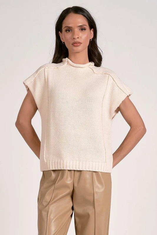 Sweater Crew Neck Cap Slv