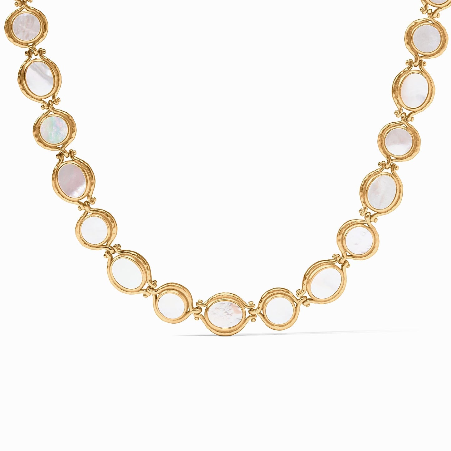 Saratoga Tennis Necklace Gold OS