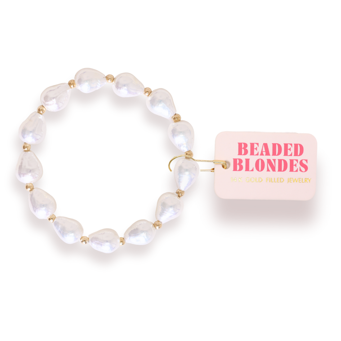 Bracelet Saylor Pearl in Gold