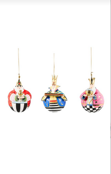 Jolly Wisemen Ornaments Set Patience Brewster