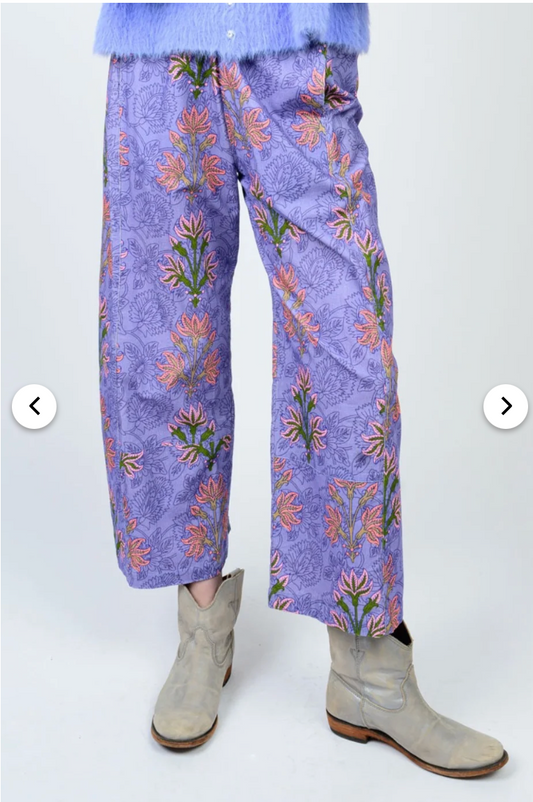 Ivy Jane PANTS CORDUROY BLOCK PRINT