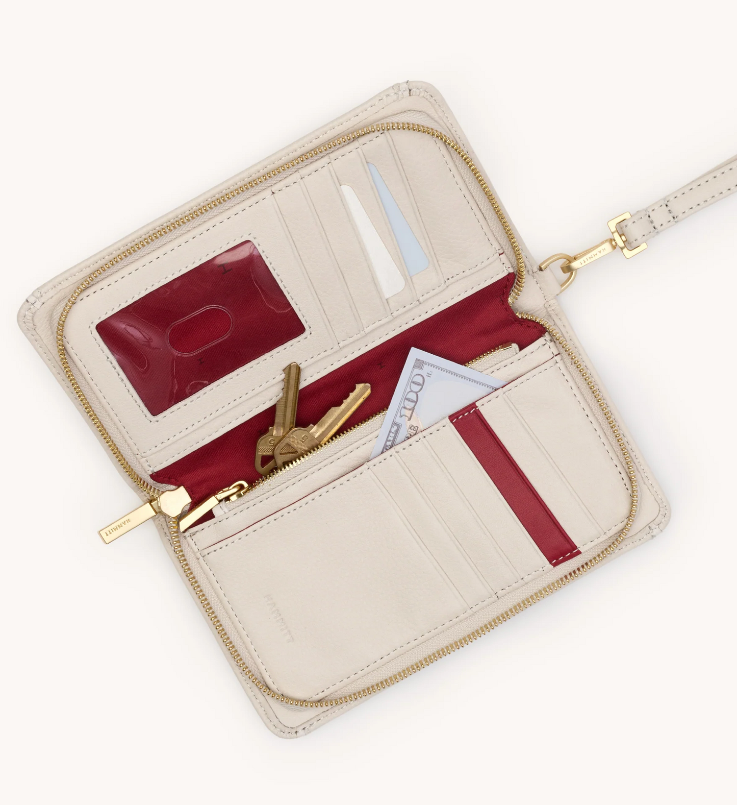 Hammitt BRYANT WALLET Catamaran Cream BG