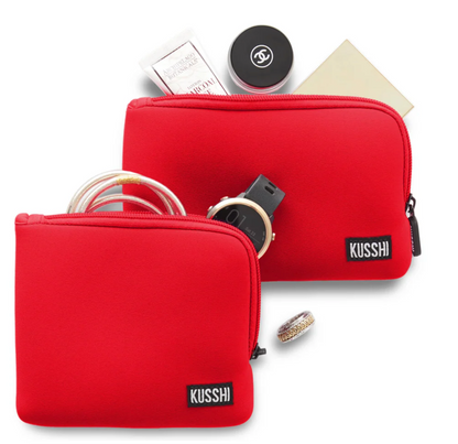 KUSSHI On-the-Go Pouch Set (Multiple Colors)