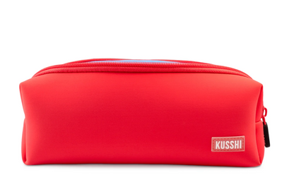 red makeup pouch 