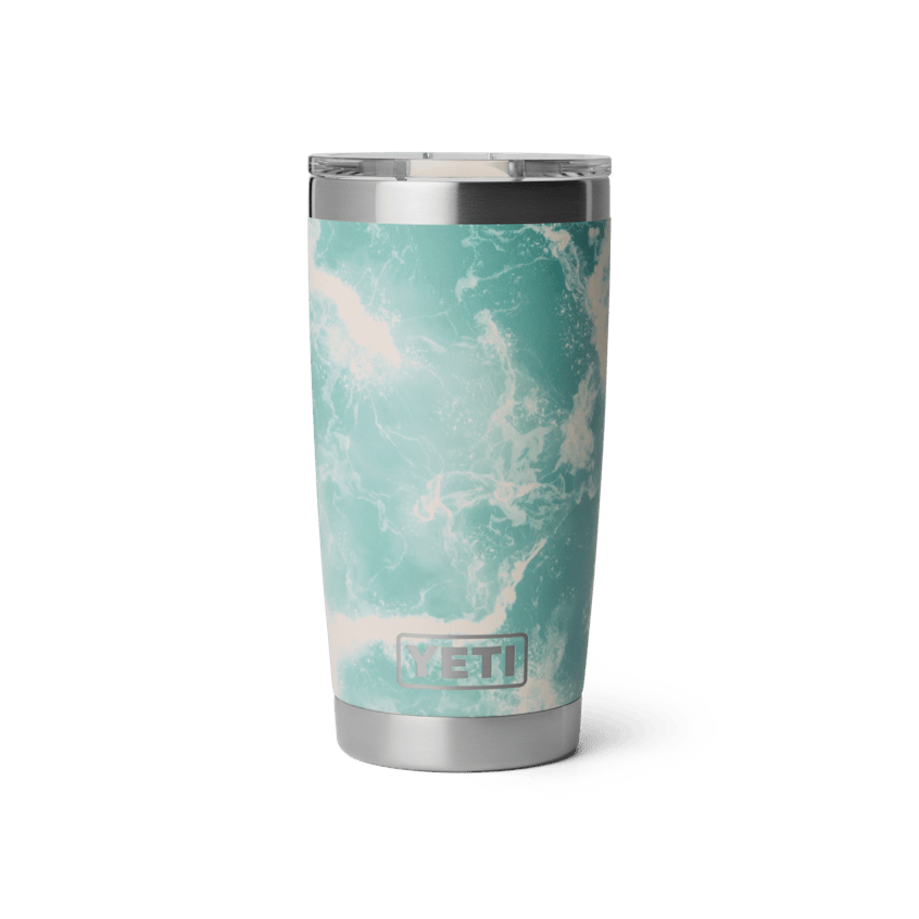 RAMBLER 20OZ TUMBLER Sea View MAGSLIDER LID