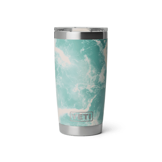 RAMBLER 20OZ TUMBLER Sea View MAGSLIDER LID