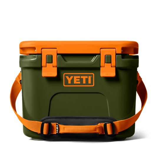 Roadie 15 OLIVE / KING CRAB ORANGE Hard Cooler