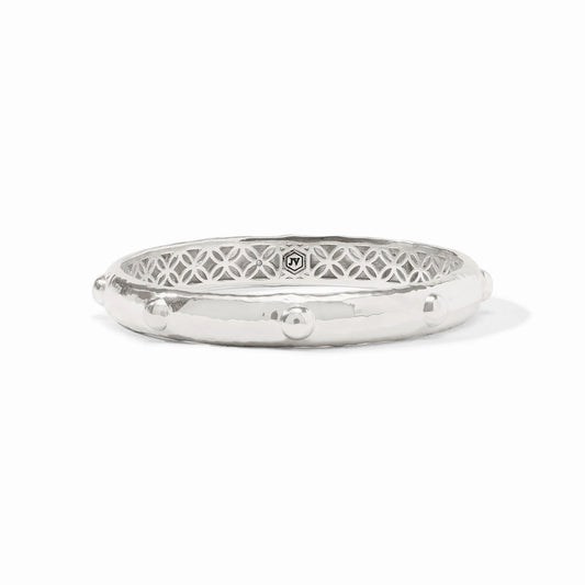 Silver solara bangle by Julie Vos