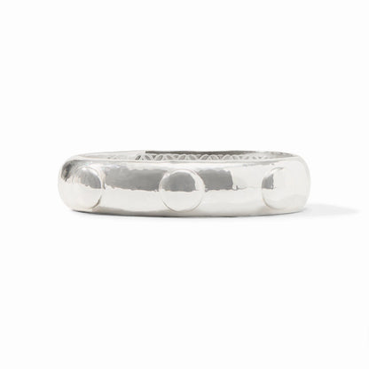 Solara Hinge Bangle Silver Julie Vos