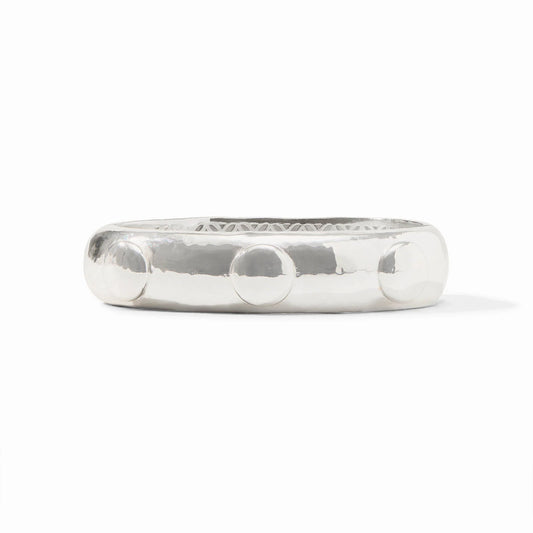 Solara Hinge Bangle Silver Julie Vos