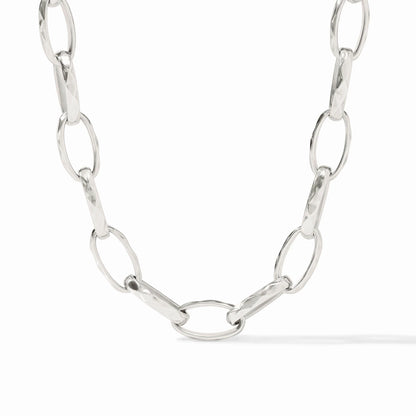 silver solar link necklace Julie Vos 