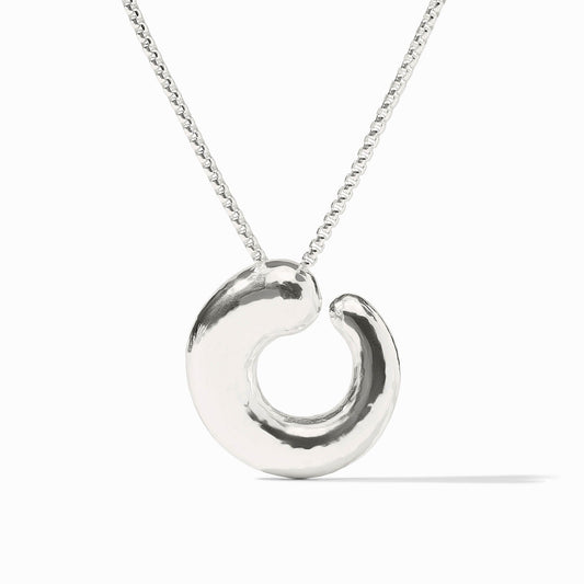 Solara Spiral Pendant Necklace