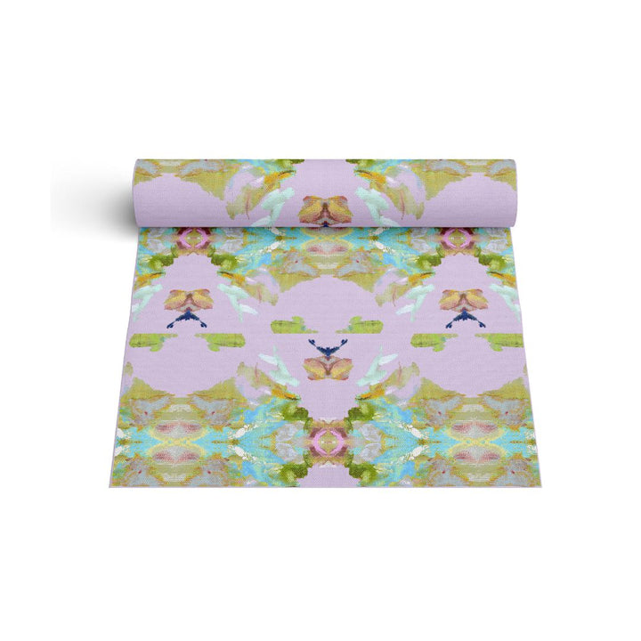 Floor Mat Stained Glass Lavender