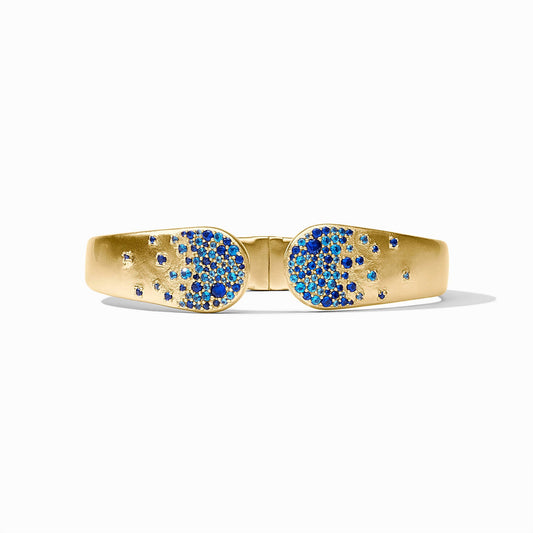 Julie Vos Stardust Cuff  Sapphire Blue Gold OS