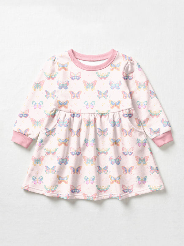 Goosies Dress Butterfly Bliss Sweatshirt