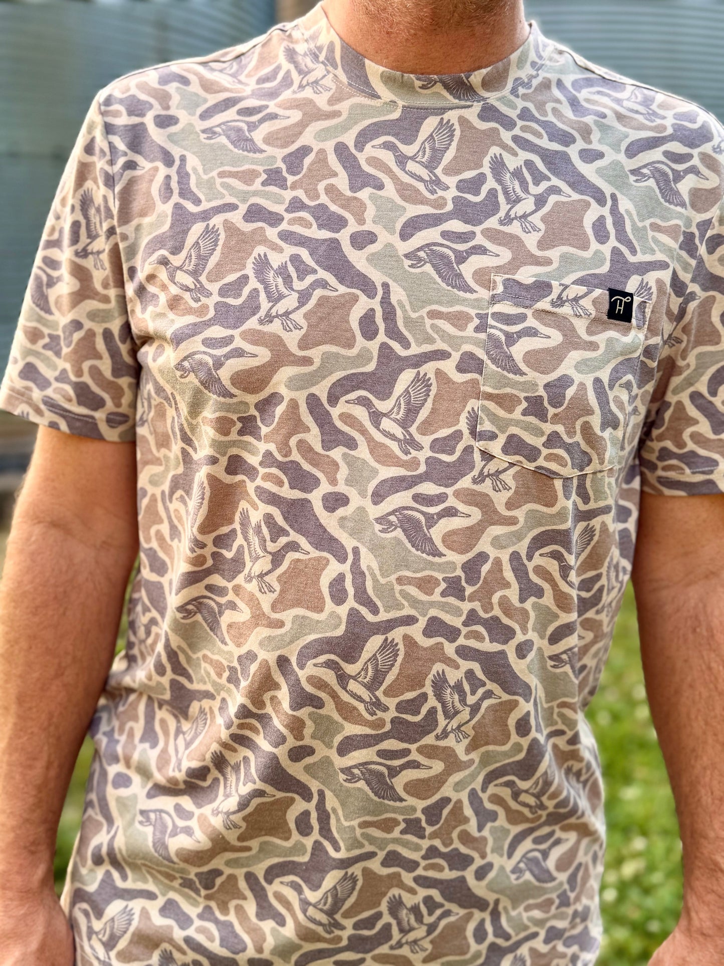 T Shirt Camo Duck