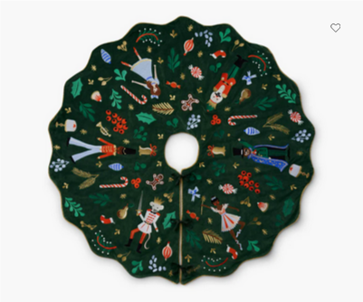 Tree Skirt Embroidered